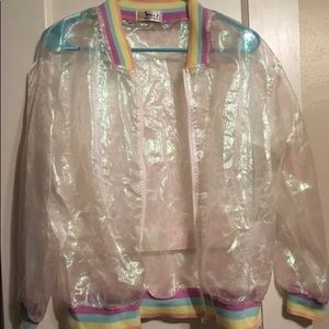 Iridescent/Holographic Jacket